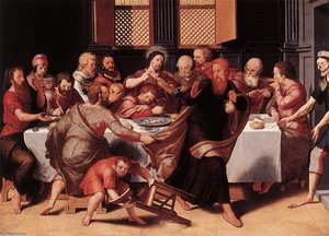 Last Supper — Pieter Pourbus, Flemish Renaissance