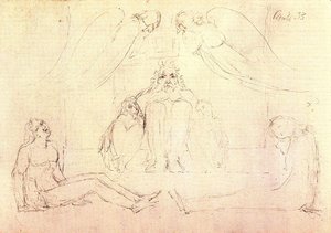 Ugolino Y Sus Hijos En Prisión — William Blake, Romantic Imaginative Expression