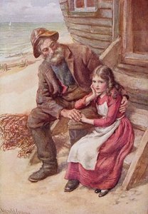 Peggotty And Little Emily — Harold Copping