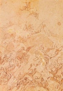 Scene From The Last Judgement — Luca Giordano, Italian Renaissance