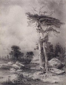 Old Pine — Aleksey Savrasov
