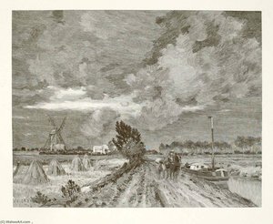 Approaching Storm (canal St. Omer) — Henry Wolf