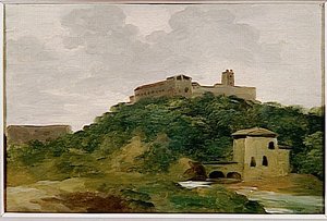 A La Villa Farnese Le Moulin — Pierre-henri De Valenciennes, Neoclassicism