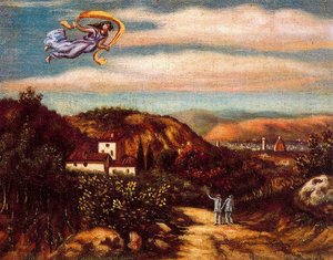 Landscape With Divinity — Giorgio De Chirico