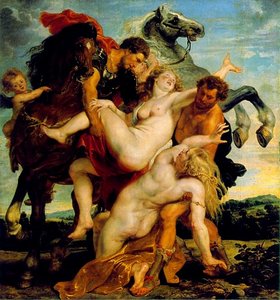 The Rape Of The Daughters Of Leucippus — Peter Paul Rubens, Baroque