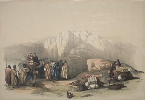 Tomb Of Aaron, Summit Of Mount Horeb — David Roberts
