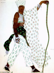 Le Dieu Bleu A Pilgrim — Léon Bakst