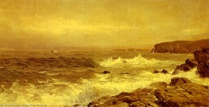 Rocky Sea Coast — William Trost Richards