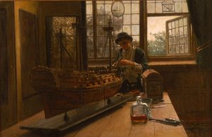 Le Maquettiste — Charles Napier Hemy