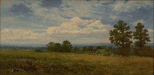 A Summer's Day, Worcestershire — R.a Benjamin Williams Leader