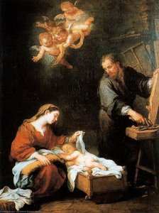 The Holy Family 1 — Bartolomé Esteban Murillo