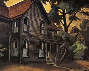 Sulphurous Evening — Charles Burchfield