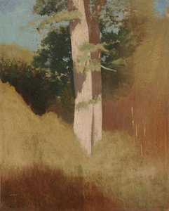 Trees In The Blue Sky — Odilon Redon