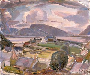Evening In Skye, Loch Carron, Highlands — David Macbeth Sutherland