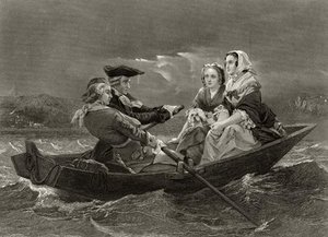 Lady Harriet Ackland On Her Way To Visit The Camp — Alonzo Chappel