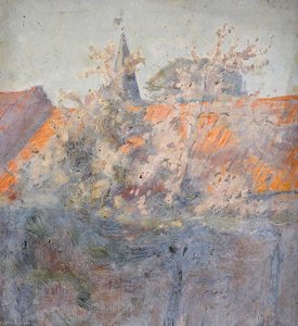 Blossom And Pantiled Roof — William Darling Mckay