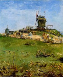 Le Moulin De La Gallette — Vincent Willem Van Gogh