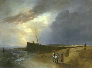 Littlehampton Pier — Sir Augustus Wall Callcott