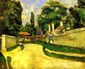 Houses On The Roadside — Paul Cézanne