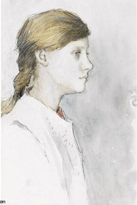 Head Of A Girl — Elizabeth Adela Stanhope Forbes
