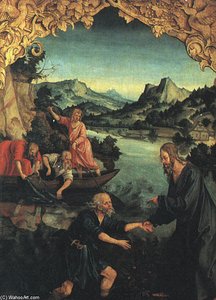 The Calling Of St Peter — Hans Süss Von Kulmbach, Early Netherlandish Painting