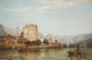 Anglers On Lake Maggiore