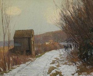 Winter Road — Edward Willis Redfield