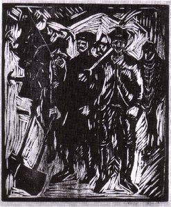 Snow Shovelers — Edvard Munch