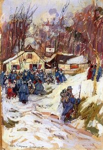 Red Cross Station — Leon Shulman Gaspard