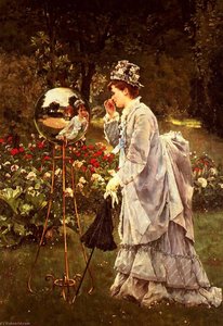 The Glass Sphere — Alfred Émile Léopold Stevens