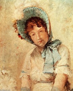 Portrait Of Harriet Hubbard Ayers — William Merritt Chase, Impressionism