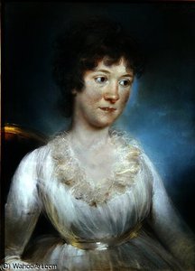 Portrait Of Mrs David Russell — John Peter Russell, Neoclassicism