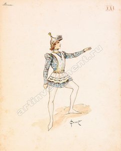 Design Of Male Medieval Costume — Sergey Solomko