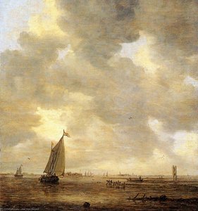 Calm Water Sun — Jan Josephszoon Van Goyen