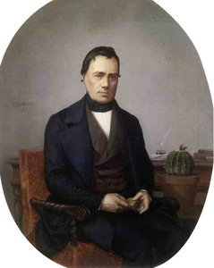 Portrait Of A Gentleman, A Cactus Collector — Jean-léon Gérôme