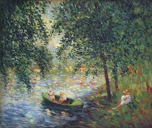 Girls By The River — Henri Lebasque