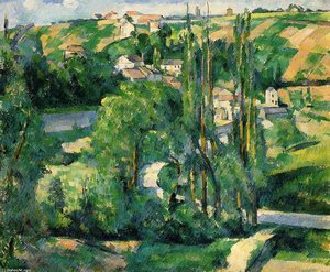 Cote Du Galet, At Pontoise — Paul Cézanne
