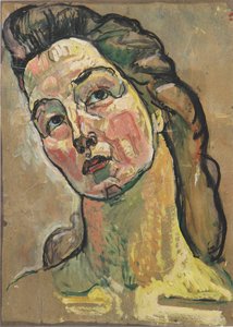 Portrait Study To ''look Into The Infinity'' — Ferdinand Hodler