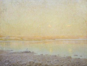 Evening, Galilee, Eastwards Towards The Jordan — Lindsay Grandison Macarthur