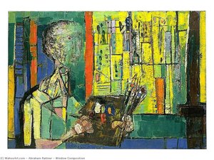 Window Composition — Abraham Rattner