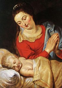 Virgin And Child — Peter Paul Rubens