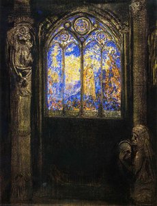 Stained Glass Window — Odilon Redon