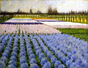 Holland, Hyacinth Garden — George Hitchcock