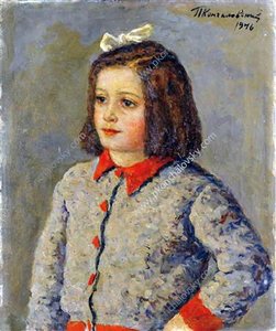 Portrait Of Margot — Pyotr Konchalovsky