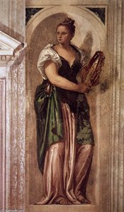 Muse With Tambourine — Paolo Veronese