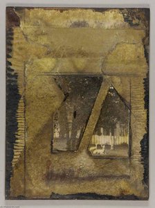 Untitled (iron Deer Lawn Ornaments) — Joseph Cornell