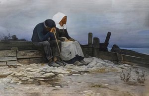 In Les Graves, Villerville — Louis-maurice Boutet De Monvel