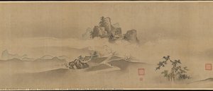 Eight Views Of The Xiao And Xiang Rivers — Kano Tsunenobu