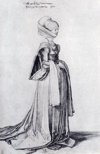 A Nuremberg Costume Study — Albrecht Dürer