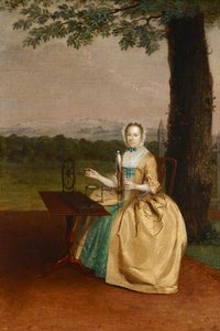Sarah Lascelles (1656 1659–1743), Mrs Christopher Lethieullier — Arthur William Devis
